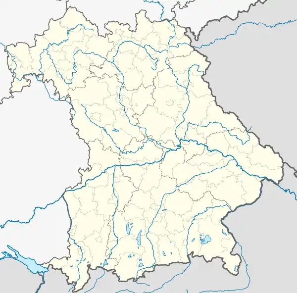Voir sur la carte administrative de Bavière