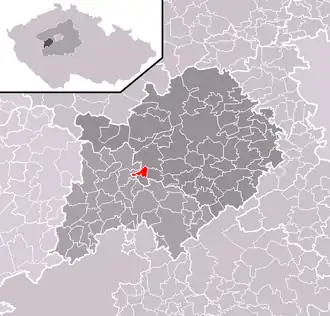 Localisation de Bavoryně