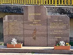 Monument aux morts.