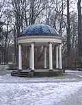 Le Monopteros du parc du nouveau château de Bayreuth (1765).