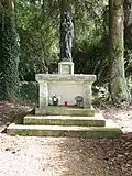 Statue Vierge et Enfant.