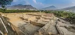 Panorama des ruines de Barikot.