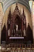 Autel et retable du Bon Pasteur.