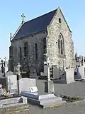 Chapelle du cimetière vue du nord-ouest.