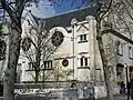L'église Sainte-Rosalie, façade latérale gauche.