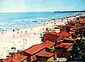 Plage de Bandar-e Pahlavi (nom de la station à l'époque) en 1971
