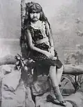 Annie Jones «&nbsp;Femme à barbe&nbsp;» (1865-1902).
