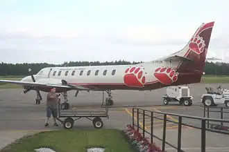 C-FFZN, le Fairchild Metroliner III impliqué dans l'accident, photographié en août 2007.