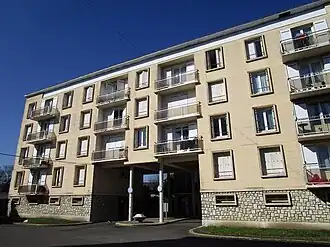 Résidence sociale de Touraine Logement, sur la rue Beaujardin