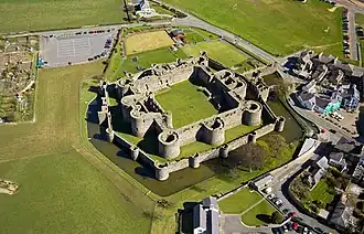 Le château de Beaumaris.