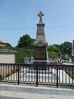 Le monument aux morts.