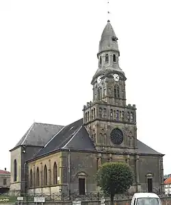 L'église Saint-Jean-Baptiste.