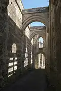 Les voûtes de la galerie.