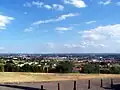 Vue sur Marmande depuis les abords de l'église