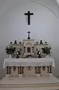 L'autel.