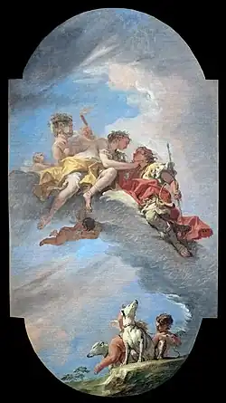 Vénus et Adonis, Sebastiano Ricci, 1705-1706.