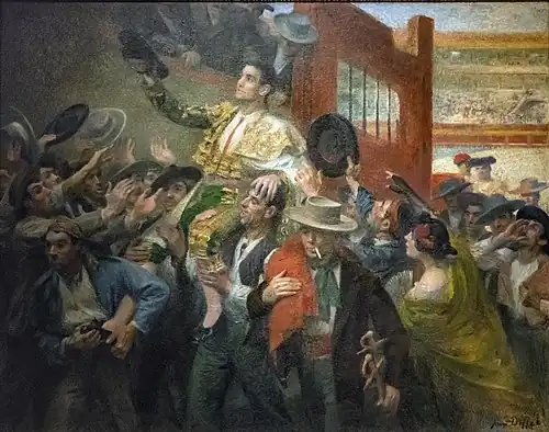 Jean Diffre,Le Triomphe de l'Espada (1898).