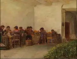 Femmes rurales, 1895.