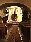 L'intérieur de l'église