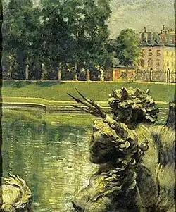 Le Bassin de Neptune, Versailles, localisation inconnue.