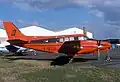 Beech 65 d'Air Lafont en 1978 avant son achat par Aéro Tour en février 1979 qui l'utilisait avec les mêmes couleurs