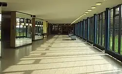 Entrée du vestiaire
