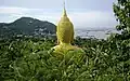 Vue du Bouddha jaune