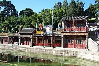 La rue Suzhou.
