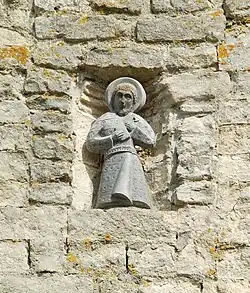 Statue du portail.