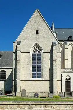 Le transept.