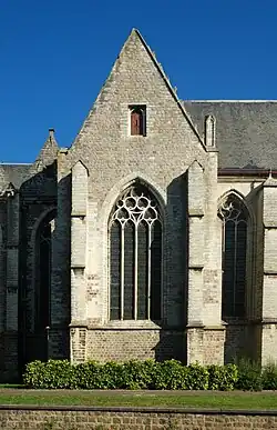 Le transept sud.