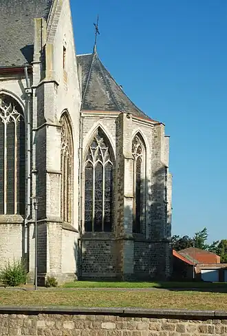 Le chevet.