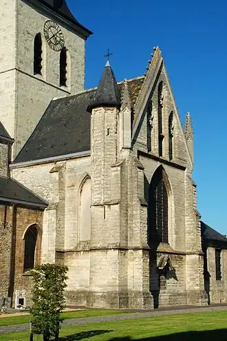 Le transept.