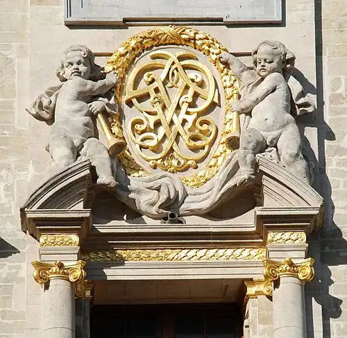 Le monogramme de Pierre Fariseau.
