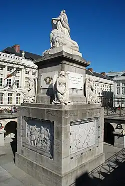 le Monument aux martyrs de la révolution de 1830 de Bruxelles