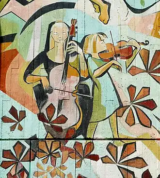 Musiciennes.