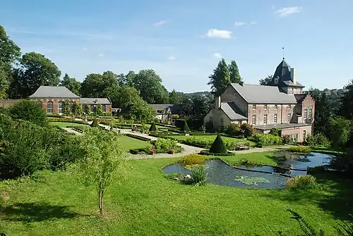 Le château d'Ottignies.
