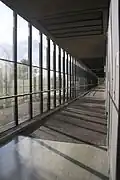 Détail intérieur du bâtiment.