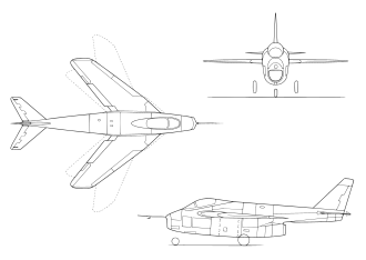 vue en plan de l’avion