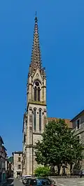 La tour-clocher de l'église Saint-Antonin