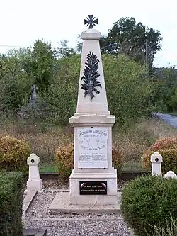Le monument aux morts (oct.&nbsp;2012)