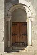 Portail de l'église.