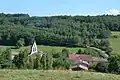 Vue sur le village.