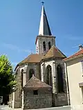 Vue depuis le nord-est.