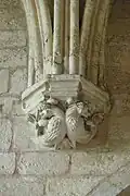 Croisillon, culs-de-lampe.
