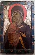 La mère de Dieu de Belozersk(première moitié du XIIIe&nbsp;siècle)