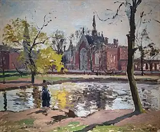 Dulwich College, Londres (1871) par Camille Pissarro