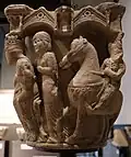 Absalon à cheval.
