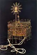 Couronne impériale de l'empereur du Japon Kōmei (1831-1867).