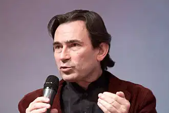 Benoit Peeters au Salon du livre de Paris 2010.